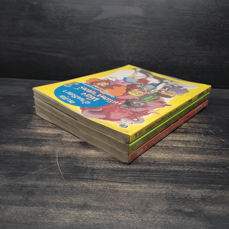 ตะลุยด่านปริศนาเมืองคณิตศาสตร์ เล่ม 1-3