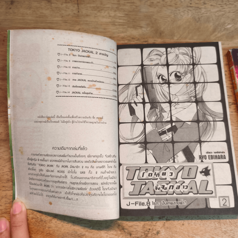 โตเกียวจิ้งจอกสาว TOKYO JACKAL 2 เล่มจบ