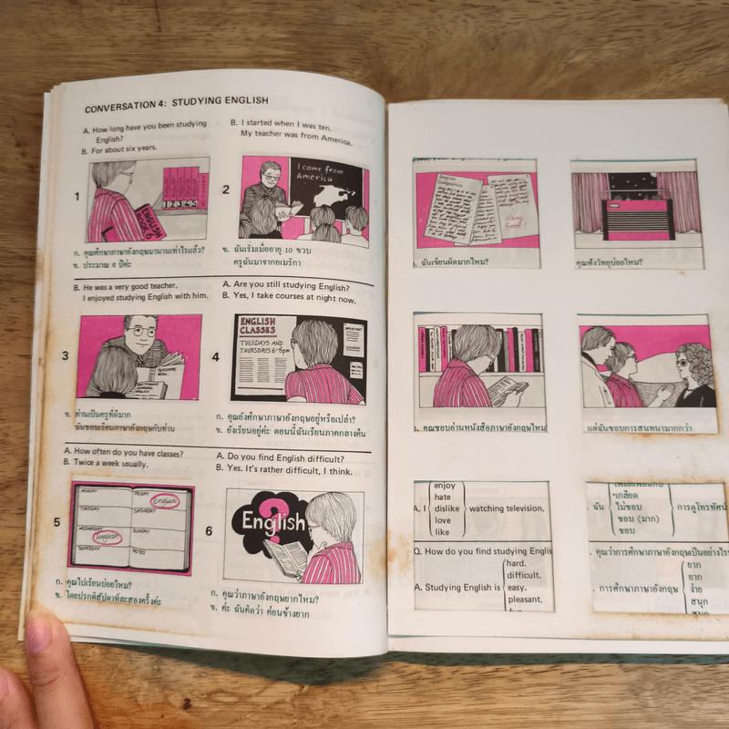 บทสนทนาภาษาอังกฤษประกอบภาพของออกซฟอร์ด