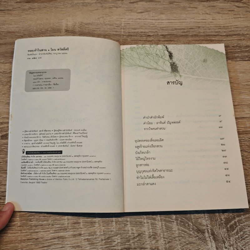 รอยเท้าในสวน - โมน สวัสดิ์ศรี