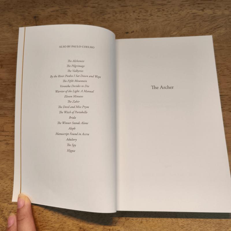 The Archer - Paulo Coelho