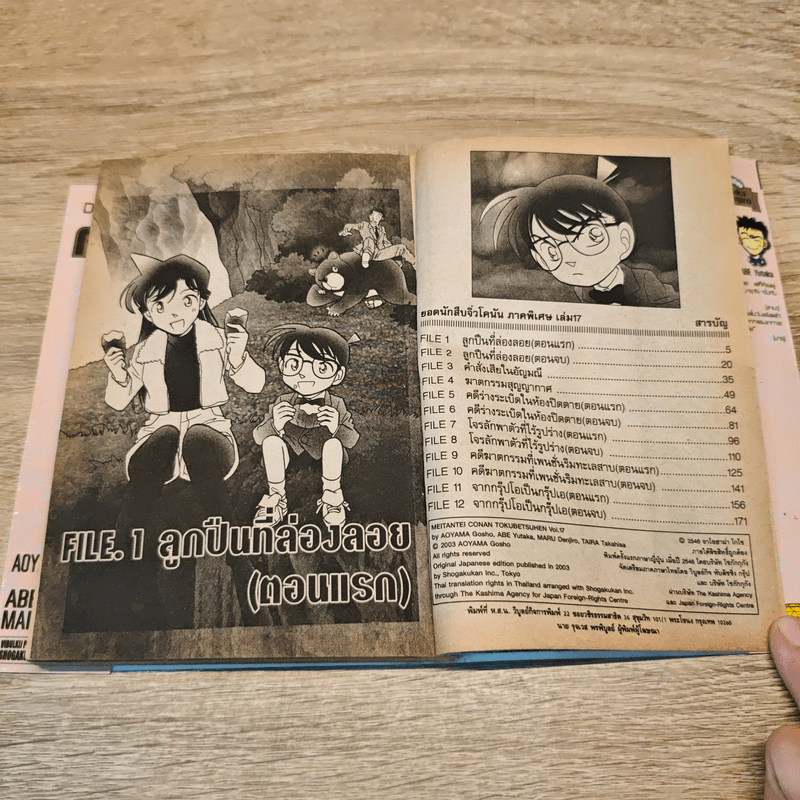 ยอดนักสืบจิ๋วโคนัน ภาคพิเศษ เล่ม 17