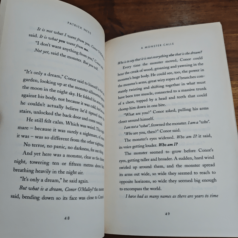 A Monster Calls - Patrick Ness, Siobhan Dowd