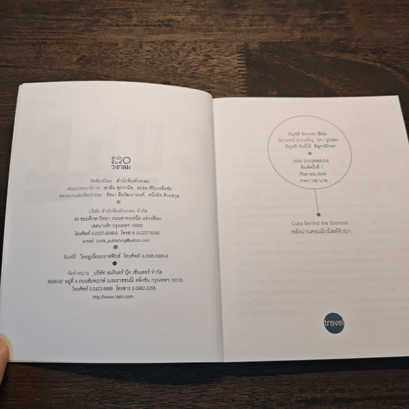 CUBA Behind the Scenes หลังม่านคอมมิวนิสต์คิวบา - อัญชลี ชัยวรพร