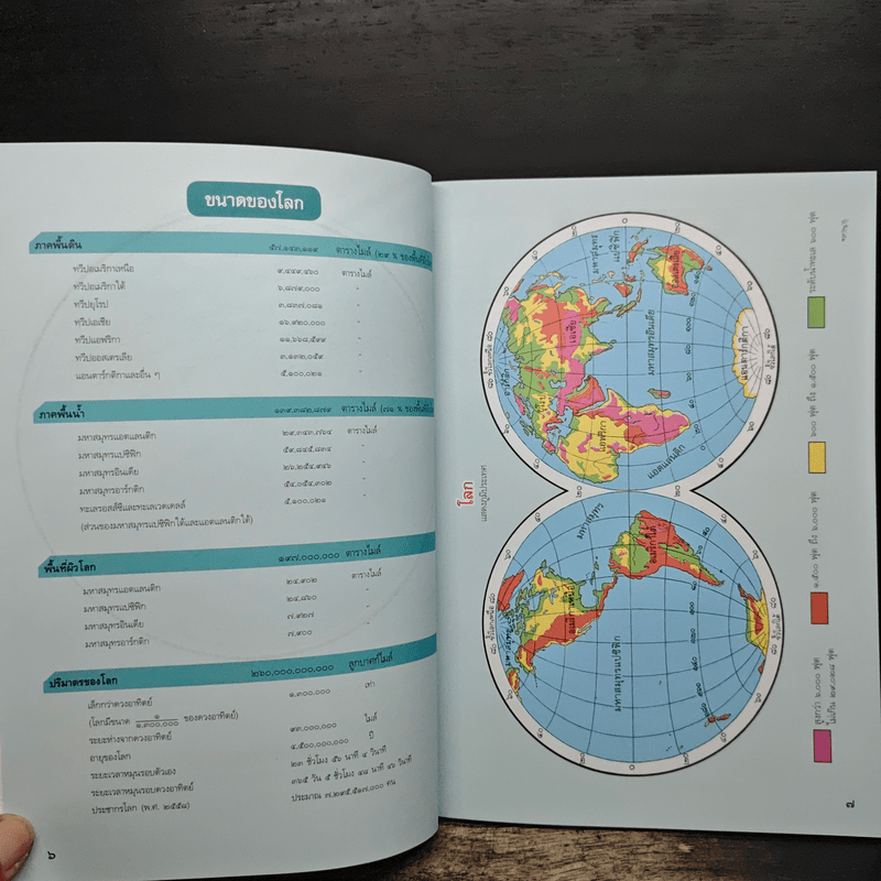แผนที่ภูมิศาสตร์ - ทองใบ แตงน้อย