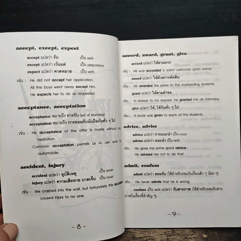 ภาษาอังกฤษ ที่ใช้ง่าย ใช้บ่อย แต่มักใช้ผิด