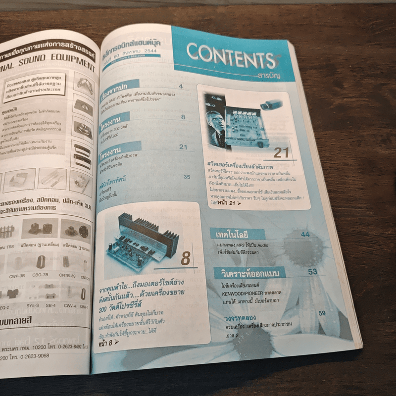 Electronics Handbook อิเล็กทรอนิกส์แฮนด์บุ๊ค ฉบับที่ 50 ส.ค.2544