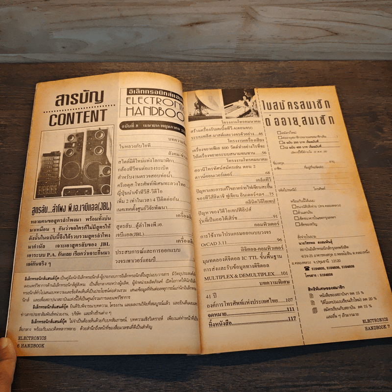 Electronics Handbook อิเล็กทรอนิกส์แฮนด์บุ๊ค ฉบับที่ 8 เม.ย.-พ.ค.2538