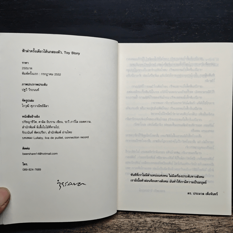 ฟ้าผ่าครั้งเดียวได้นกสองตัว - เสียงขจร