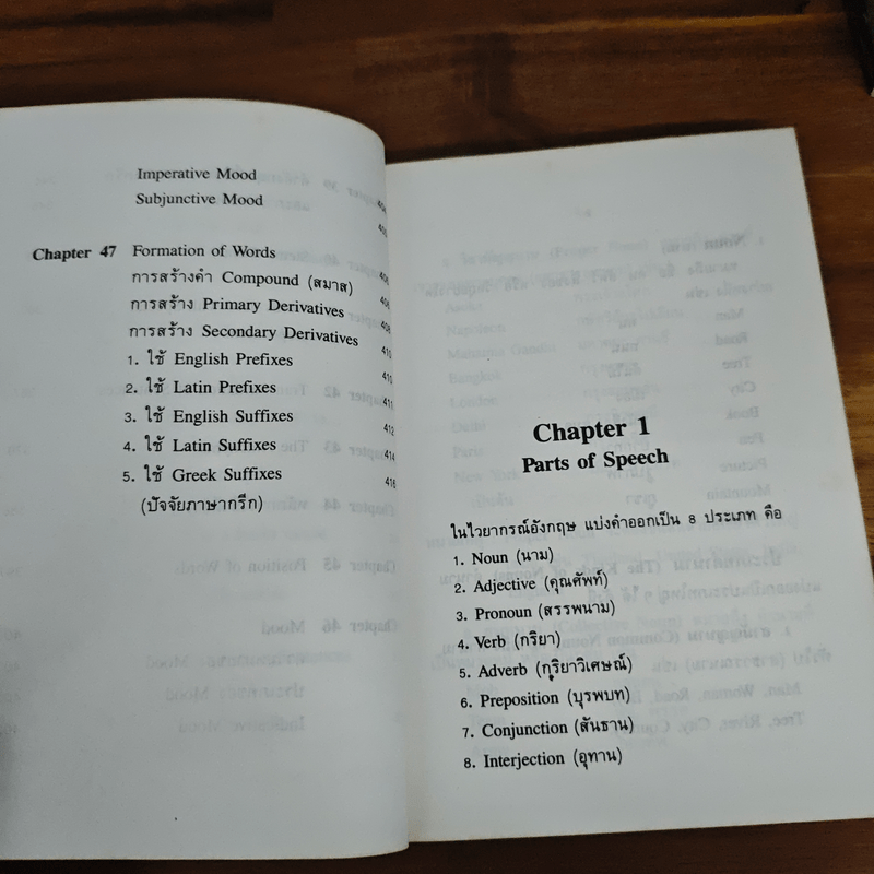 ประมวลหลักภาษาอังกฤษ A Compendium of English Grammar