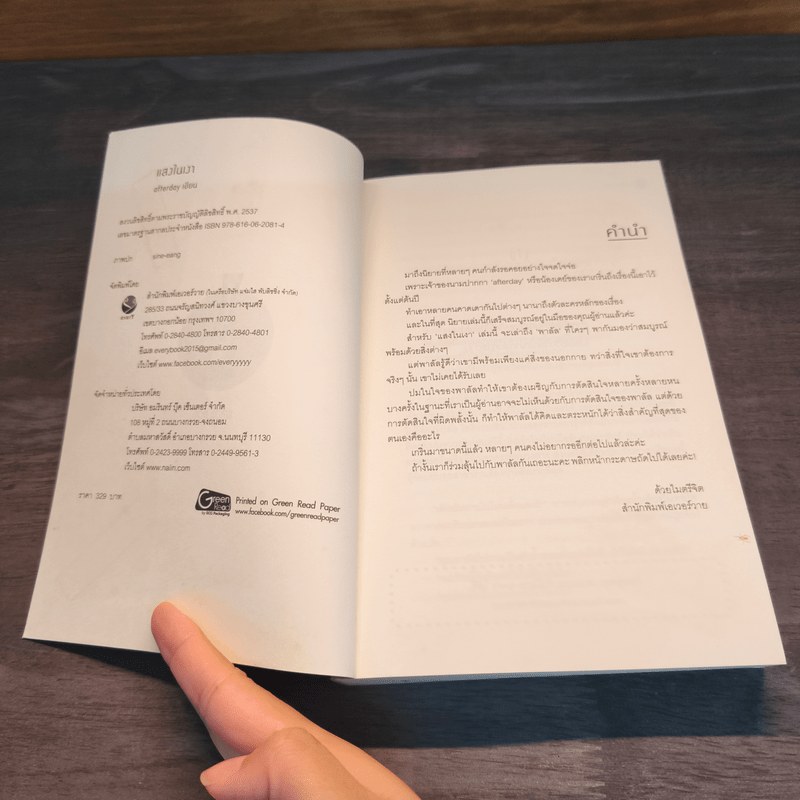 นิยายวาย แสงในเงา - Afterday