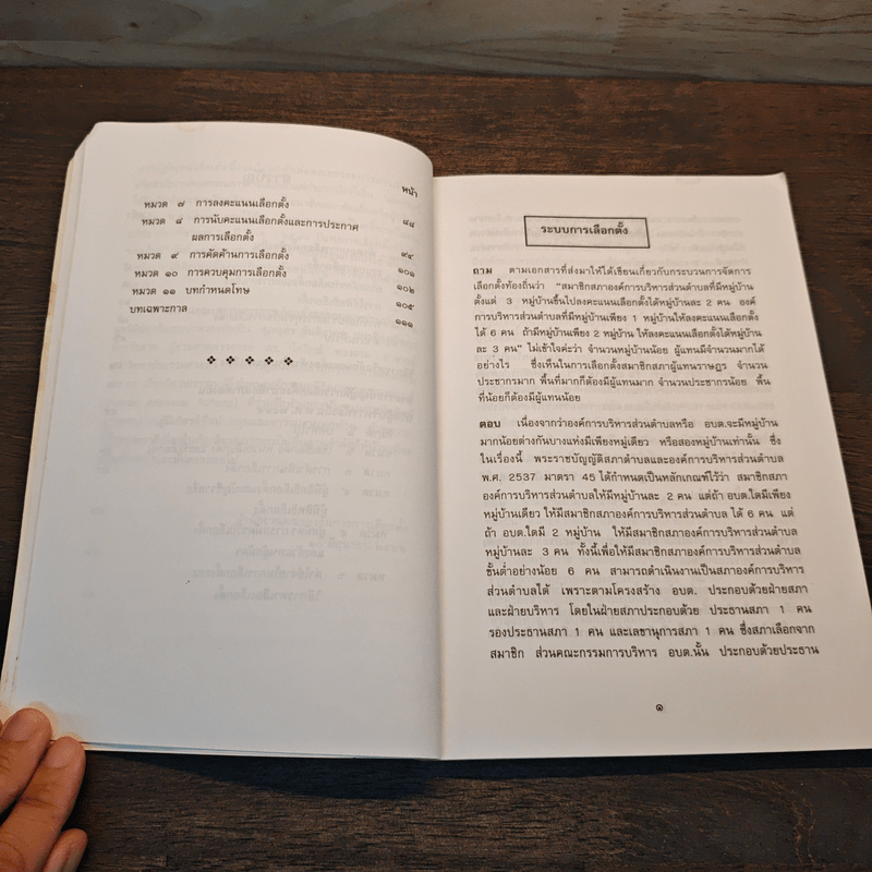 รวมปัญหา ถาม-ตอบ การเลือกตั้งท้องถิ่น