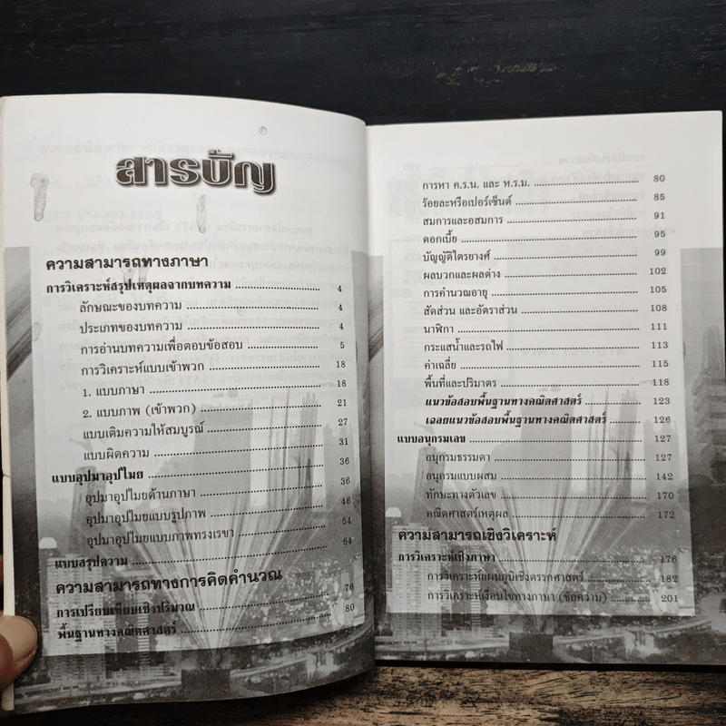 ความถนัดทางการเรียน & แบบทดสอบเชาวน์ปัญหา