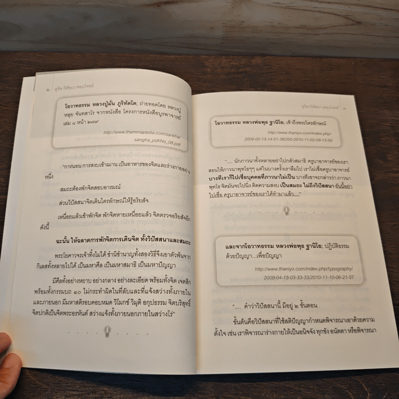 ดูจิต-วิสัชนา ตอบโจทย์