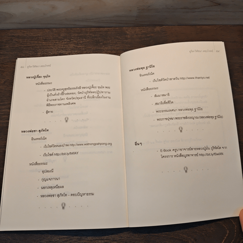 ดูจิต-วิสัชนา ตอบโจทย์