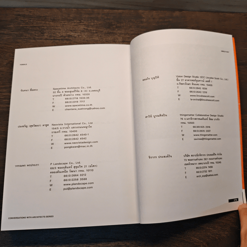 Conversations With Architects Series Volume 02 คุยกับสถาปนิกหญิง - นิธิ สถาปิตานนท์