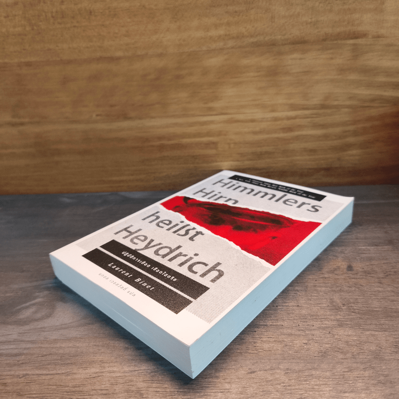 ปฏิบัติการเดือดเชือดไฮดริช (HHhH) - โลรองต์ บิเนต์