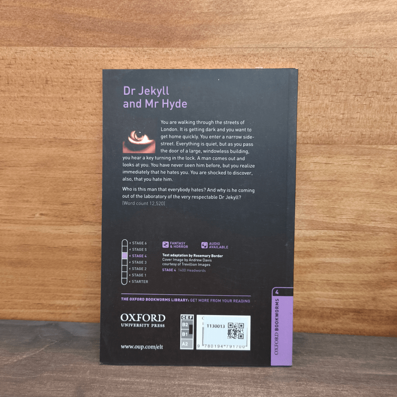 Dr Jekyll and Mr Hyde by Robert Louis Stevenson - Oxford Bookworms Stage 4