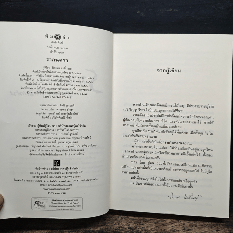 รากนครา - ปิยะพร ศักดิ์เกษม