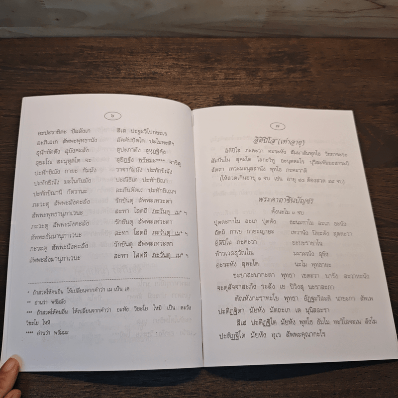 คู่มือบทสวดมนต์