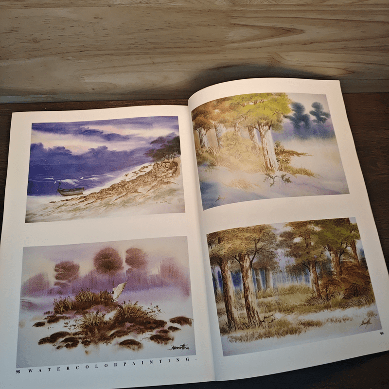 การเขียนสีน้ำจากธรรมชาติ - สุเมธ กัลสุมาโส