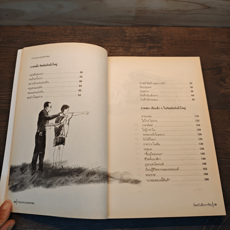 ท่ามกลางประชาชน เรื่องเล็กๆ ในรัชสมัยอันยิ่งใหญ่ - วินทร์ เลียววาริณ