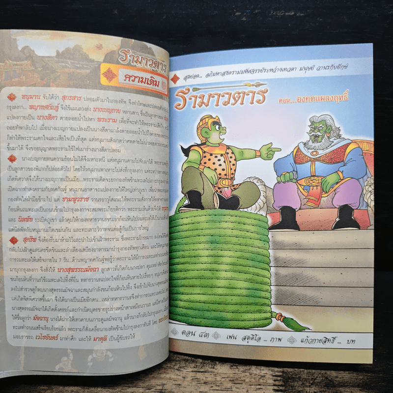รามเกียรติ์ ฉบับ รามาวตาร เล่ม 15