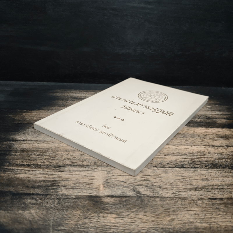 แนะแนวการปฏิบัติ วิปัสสนา - อาจารย์แนบ มหานีรานนท์