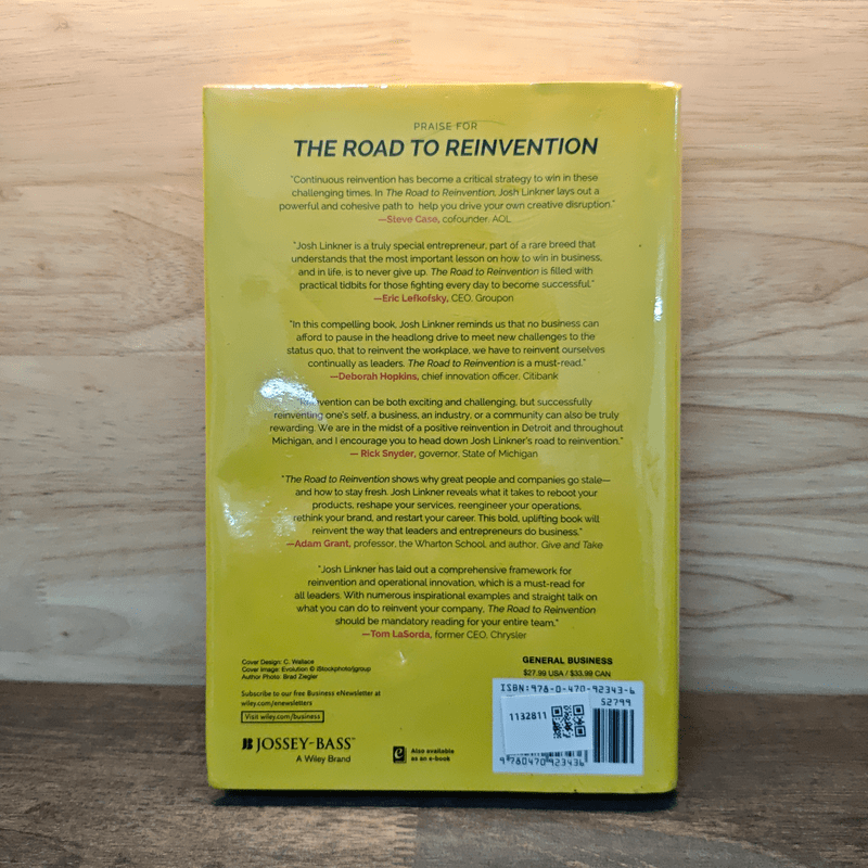 The Road to Reinvention: How to Drive Disruption and Accelerate Transformation - Josh Linkner