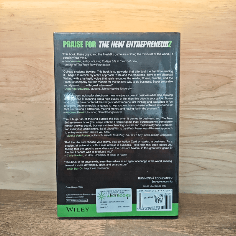 The New Entrepreneurz: Changing the Way You Play Life - Ronen Gafni, Simcha Gluck