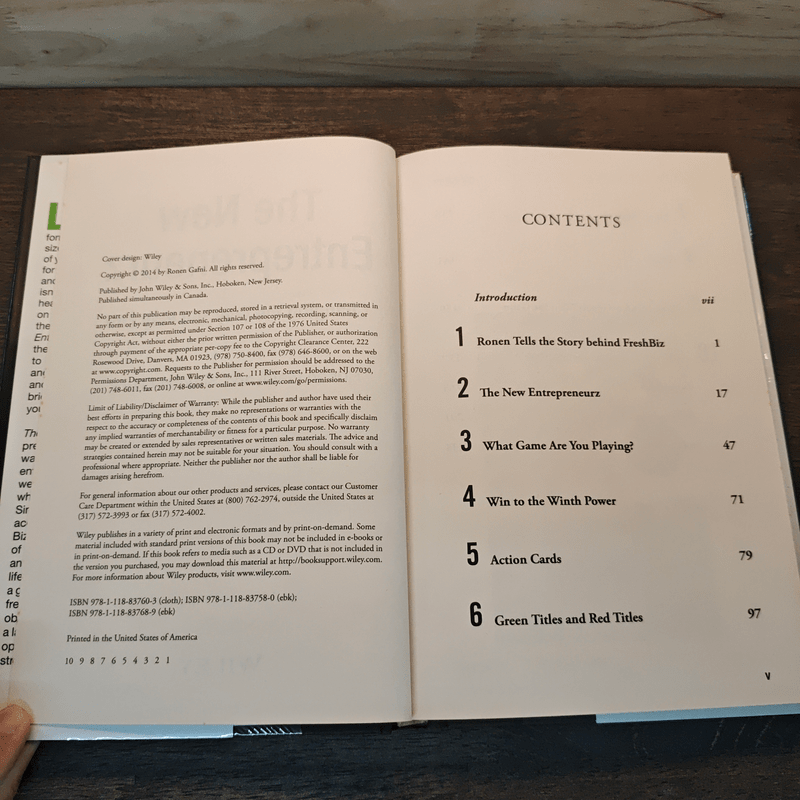 The New Entrepreneurz: Changing the Way You Play Life - Ronen Gafni, Simcha Gluck