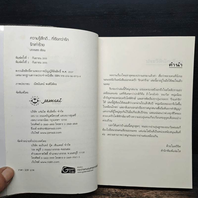 รักเท่าร้าย - ปราณธร