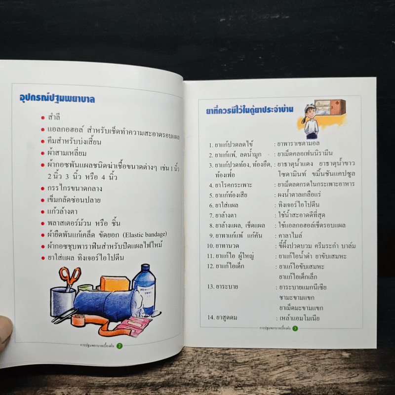 การปฐมพยาบาลเบื้องต้น