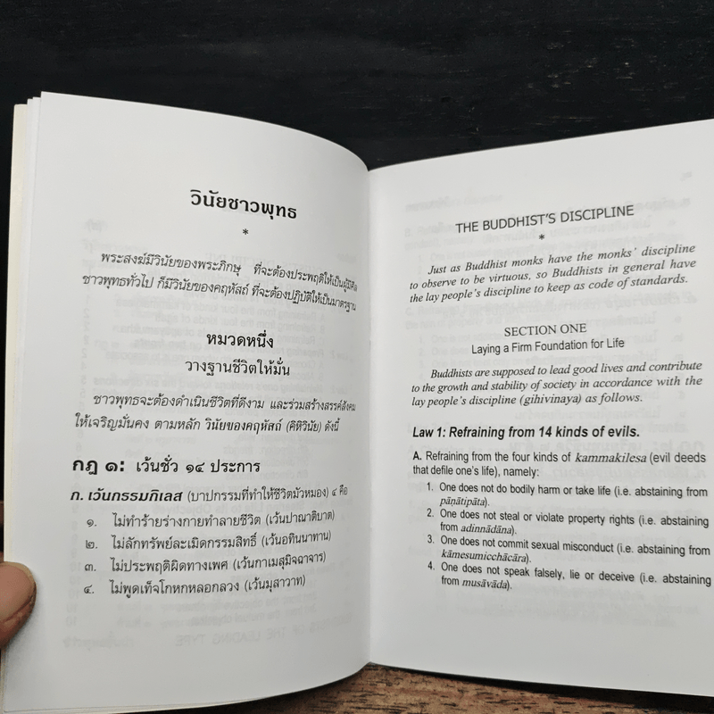 วินัยชาวพุทธ - พระธรรมปิฎก