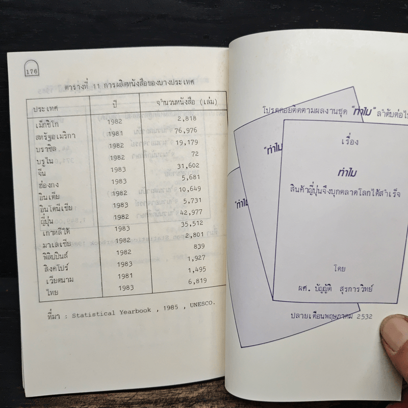 ทำไม ญี่ปุ่นจึงเจริญเร็วกว่าไทย - ดร.ขุนทอง อินทร์ไทย
