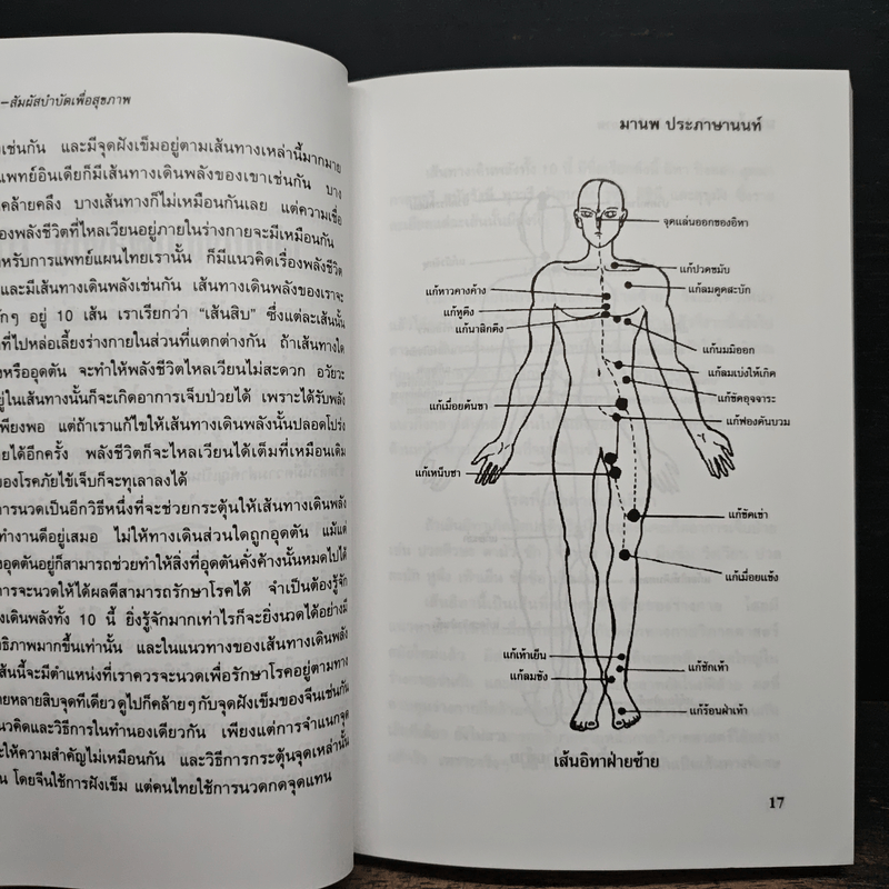 นวดไทย สัมผัสบำบัดเพื่อสุขภาพ - มานพ ประภาษานนท์