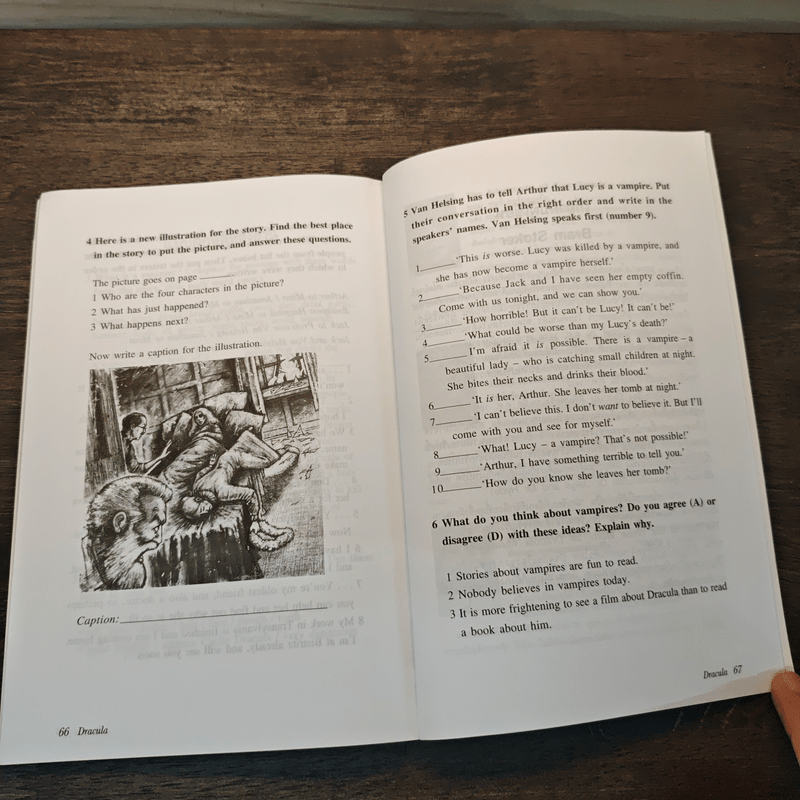 Dracula แดร็กคูลา ผีดูดเลือดแห่งรัตติกาล - Oxford Bookworms Stage 2