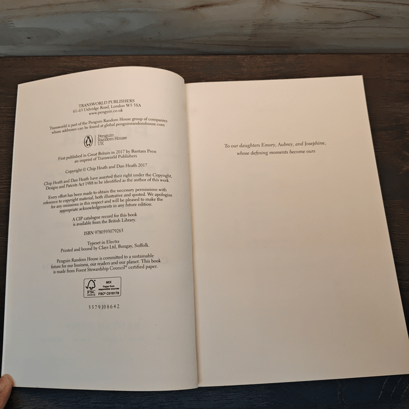 The Power of Moments: Why Certain Experiences Have Extraordinary Impact - Chip Heath, Dan Heath