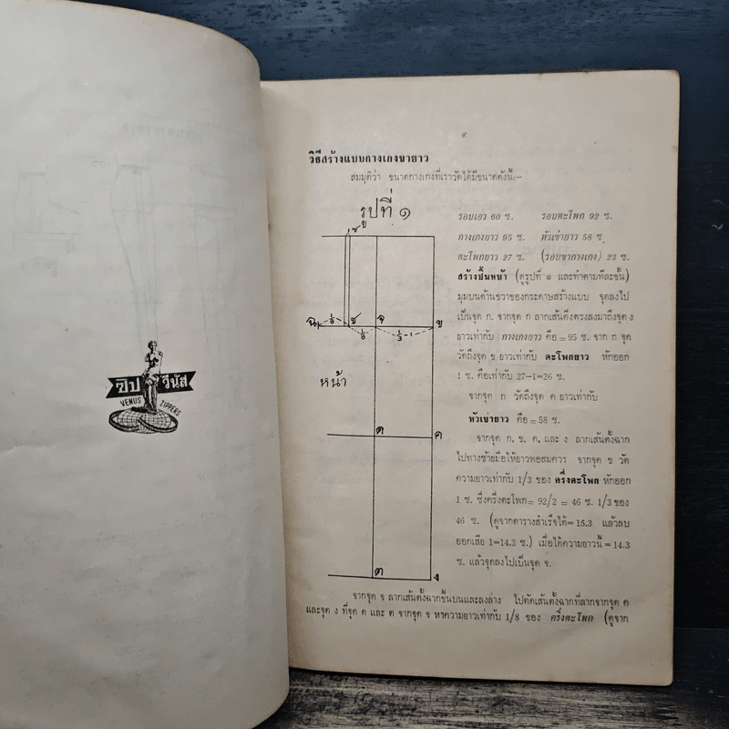 ตำราสร้างแบบ-ตัดเสื้อ ด้วยตนเอง (ภาคสมบูรณ์) - ดวงใจ ชลสิทธิ
