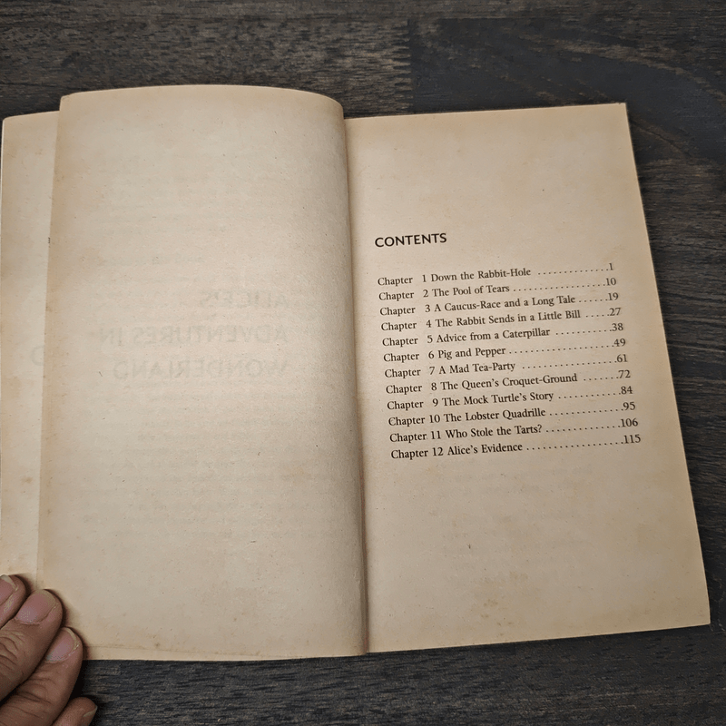 Alice's Adventures in Wonderland - Lewis Carroll