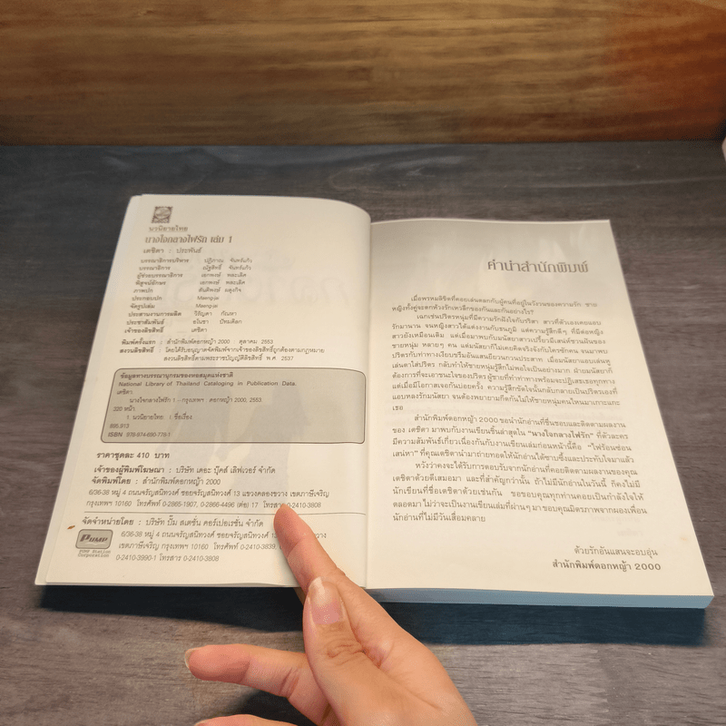 นางใจกลางไฟรัก เล่ม 1 - เตชิตา