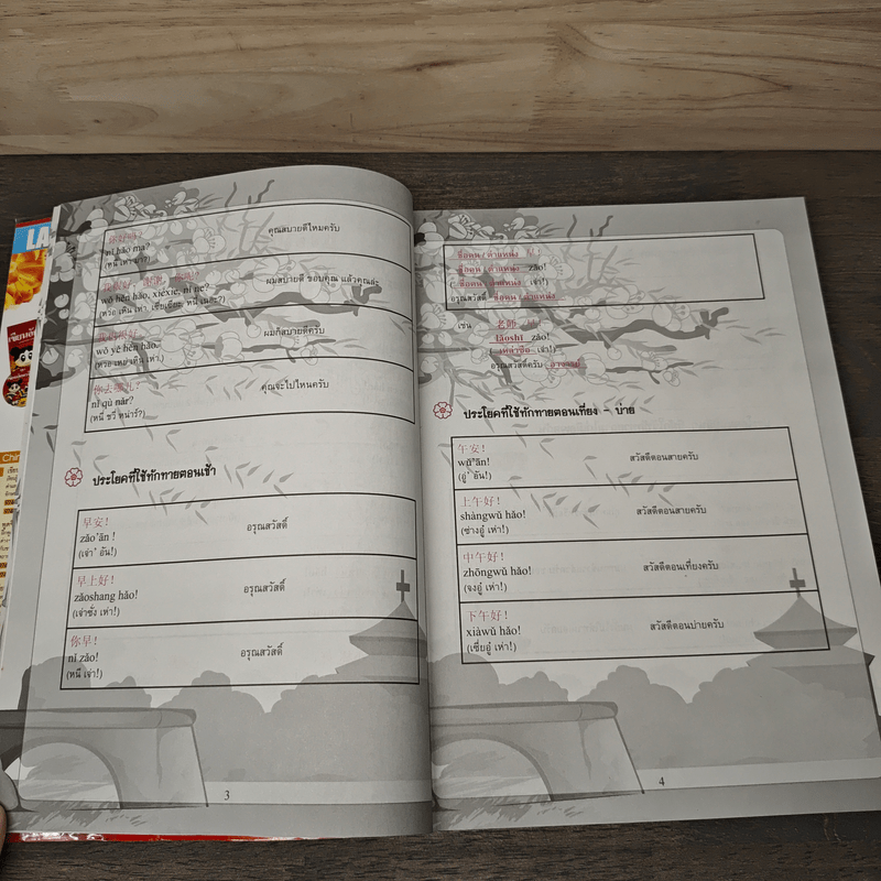 ก้าวแรกกับภาษาจีน แบบฝึกหัดและลำดับขีด