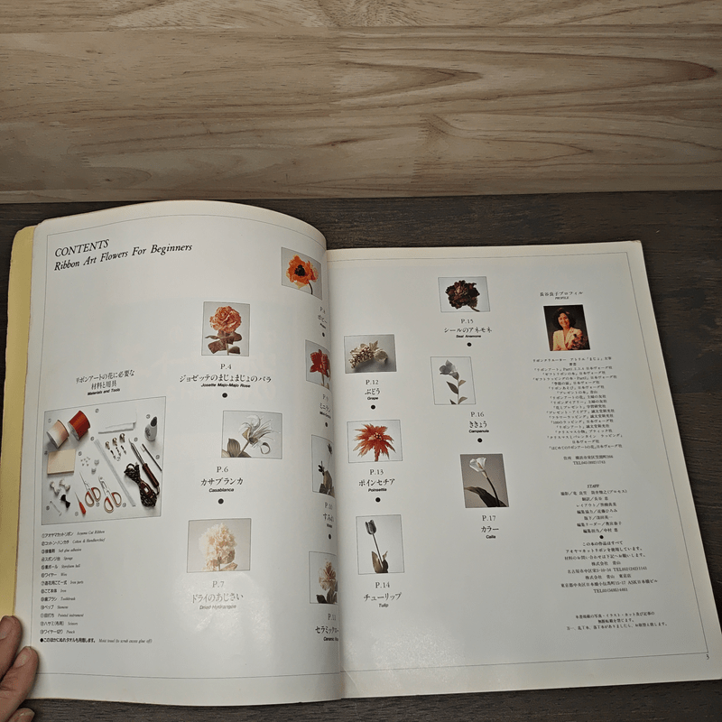 Ribbon Art Flowers for Beginners Part 2 - Yoshiko Hase