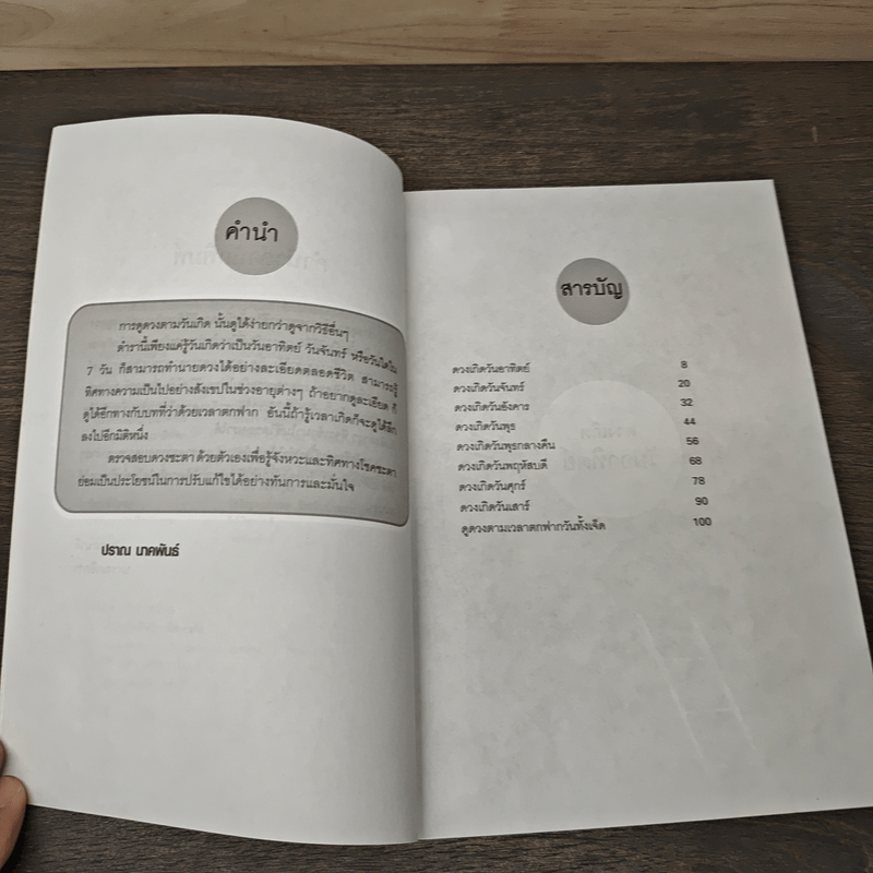 ทํานายชะตาชีวิต ตามดวงวันเกิด - ปราณ นาคพันธ์