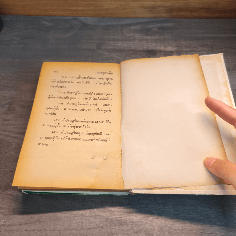 ตำราหมอดูลายมือ - ญาณเทพย์