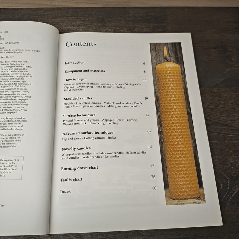 Candlemaking Creative Designs and Techniques - David Constable