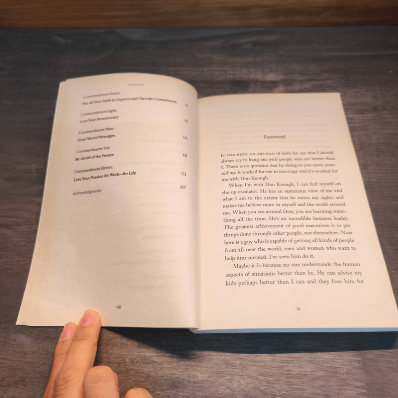 The Ten Commandments for Business Failure - Donald R. Keough