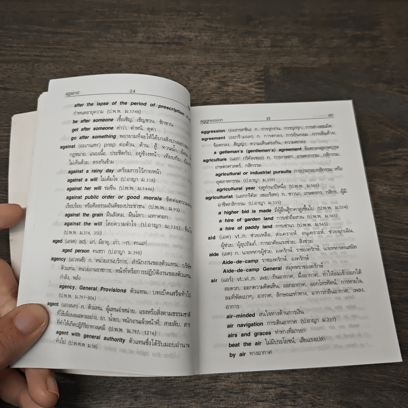 พจนานุกรมศัพท์กฎหมายไทย. อังกฤษ-ไทย ไทย-อังกฤษ - ศ.ดร.วิทย์ เที่ยงบูรณธรรม