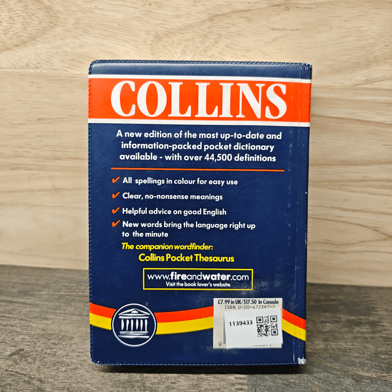 Collins Pocket English Dictionary in Colour