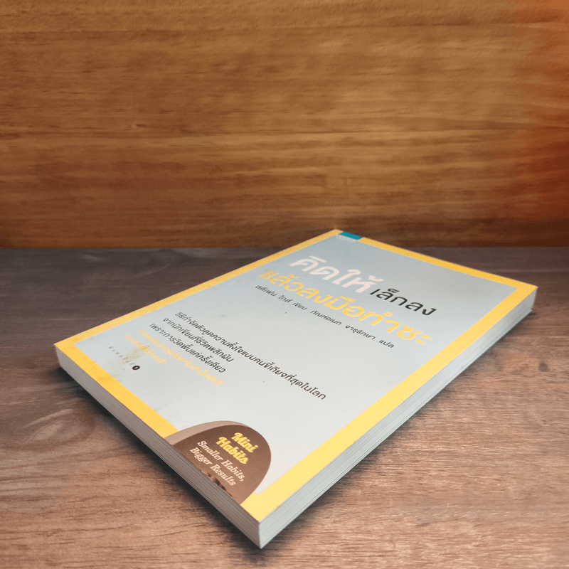 คิดให้เล็กลง แล้วลงมือทำซะ - Stephen Guise